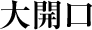 大開口