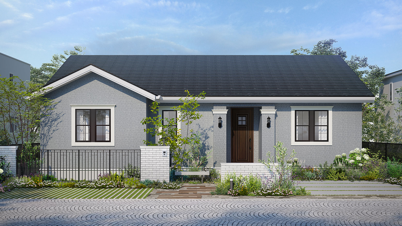 平屋 エレガントデザイン