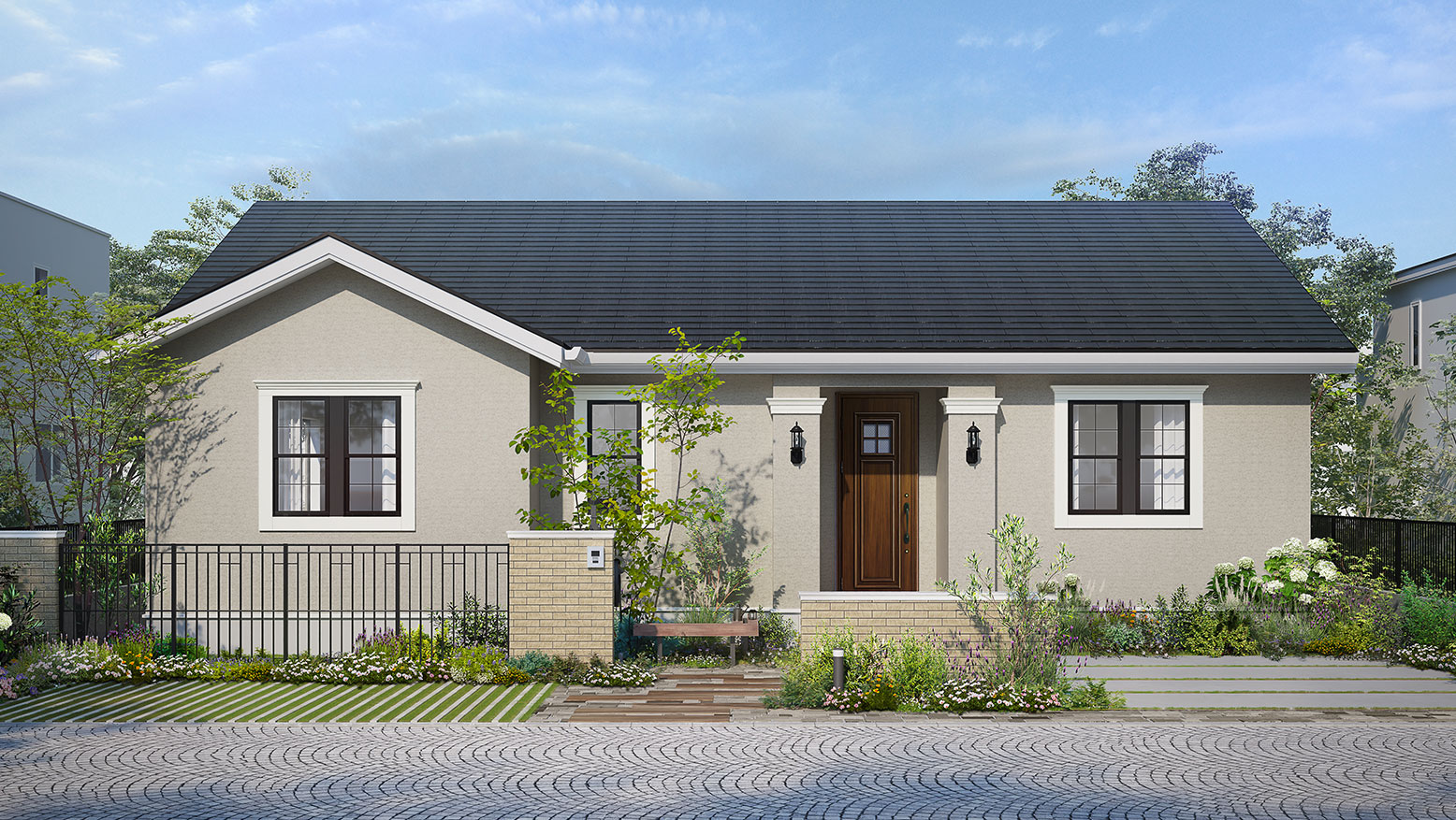 平屋 エレガントデザイン