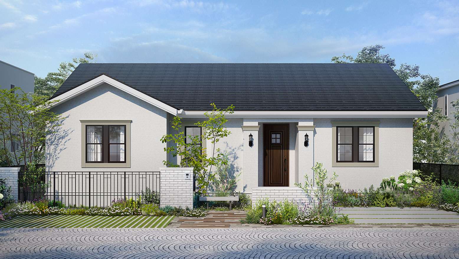 平屋 エレガントデザイン