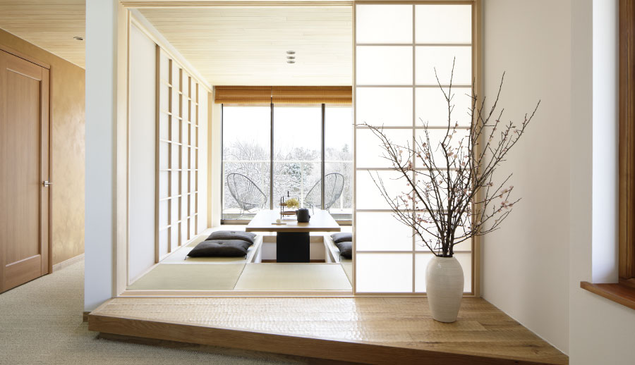 三井ホームの注文住宅の和室