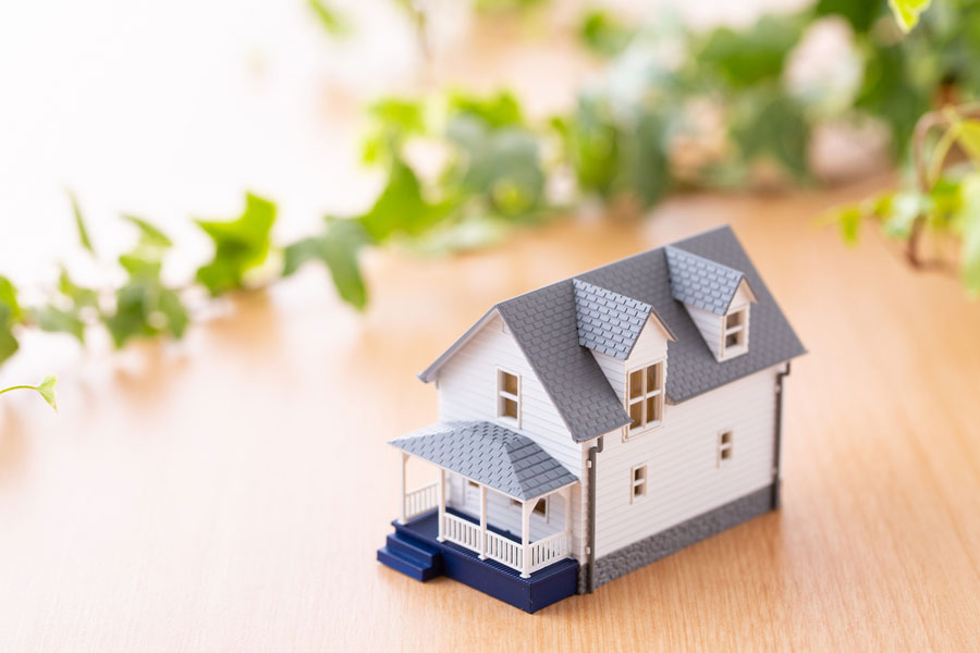 注文住宅の模型