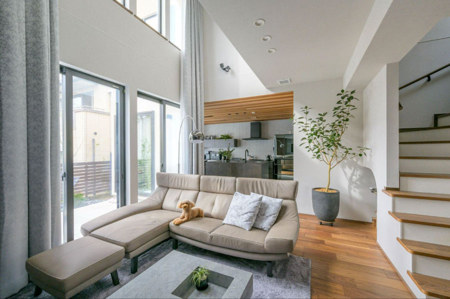 三井ホームの住宅の内観