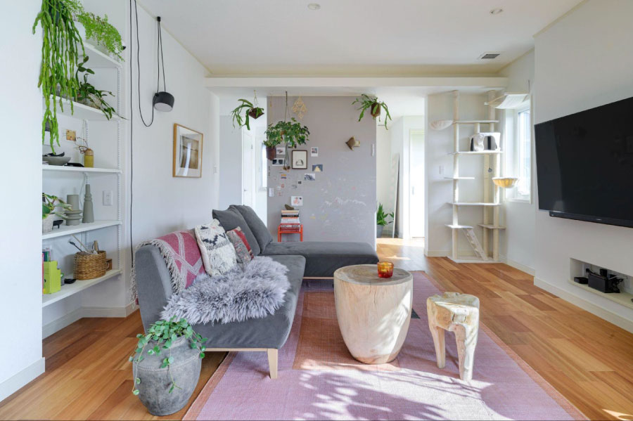 三井ホームの住宅の内観