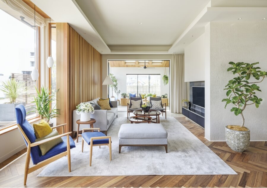 三井ホームの注文住宅の内観