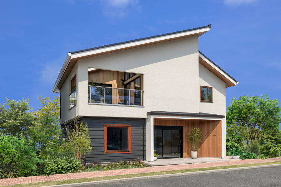 三井ホームの住宅の外観