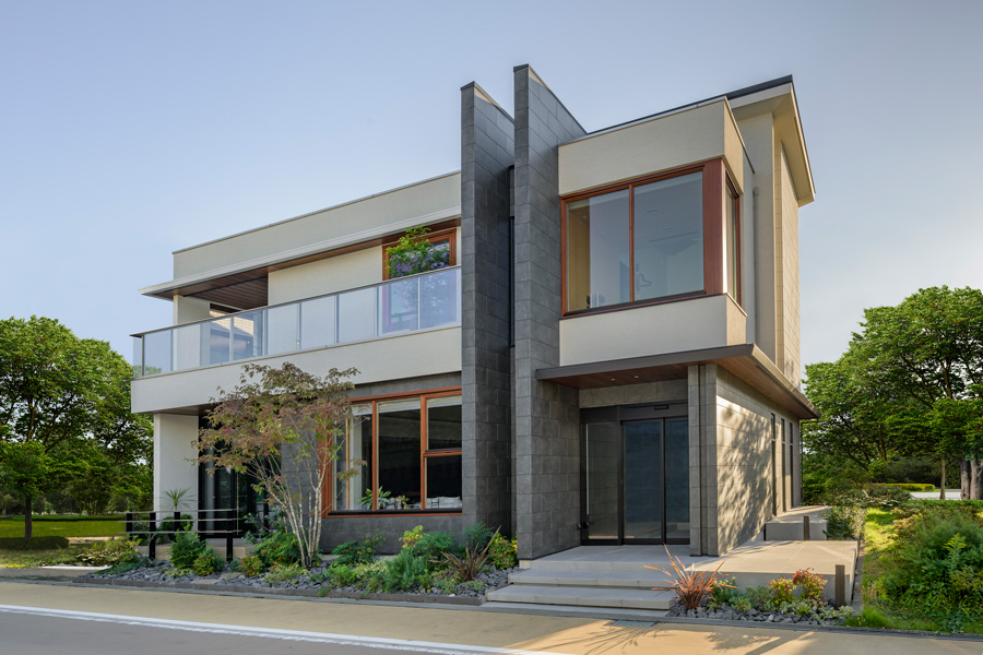 三井ホームの注文住宅の外観画像